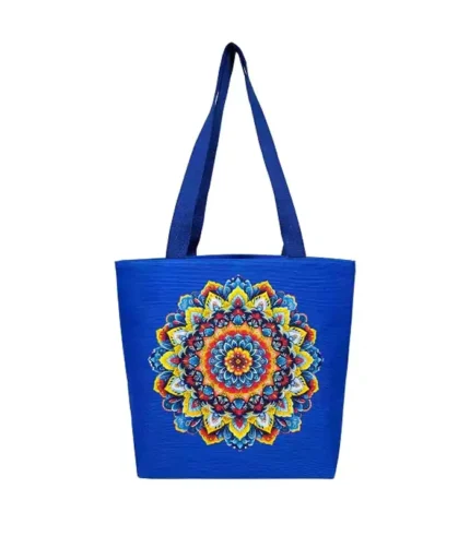 Jute Colorful tote bag